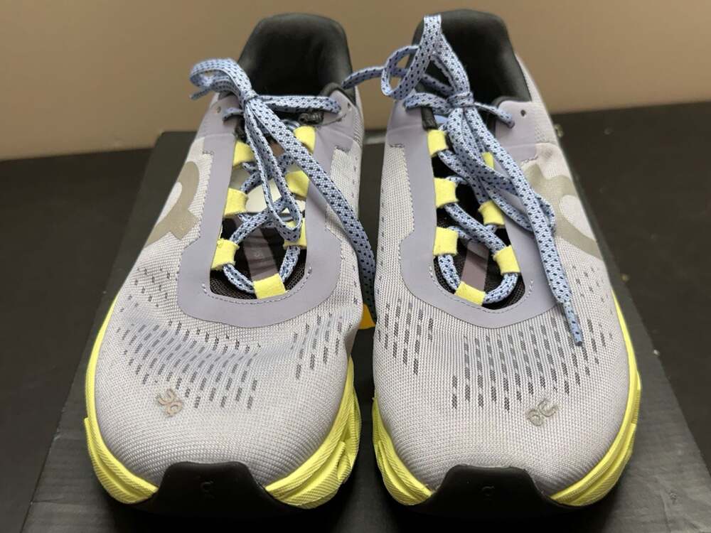 On Cloudmonster Lavender Hay Women's Running Shoes Size 8.5 - Picture 2 of 10